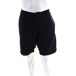 X Cuts Mens Venture COZ Flat Front 9" Golf Shorts Black Size 38